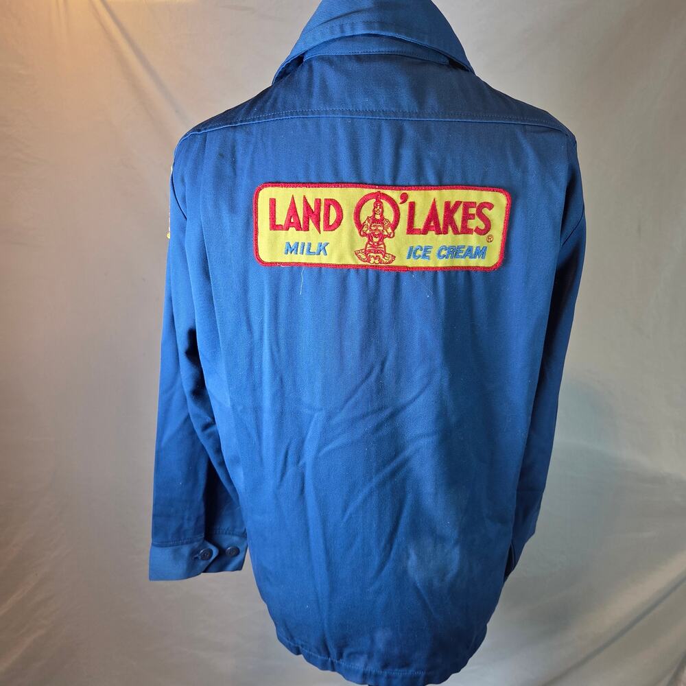 Unitog Land O Lakes Milk Ice Cream Vintage Union Made USA Work Jacket 38R